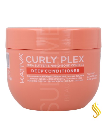 Kativa Curly Plex Deep Acondicionador 450 ml